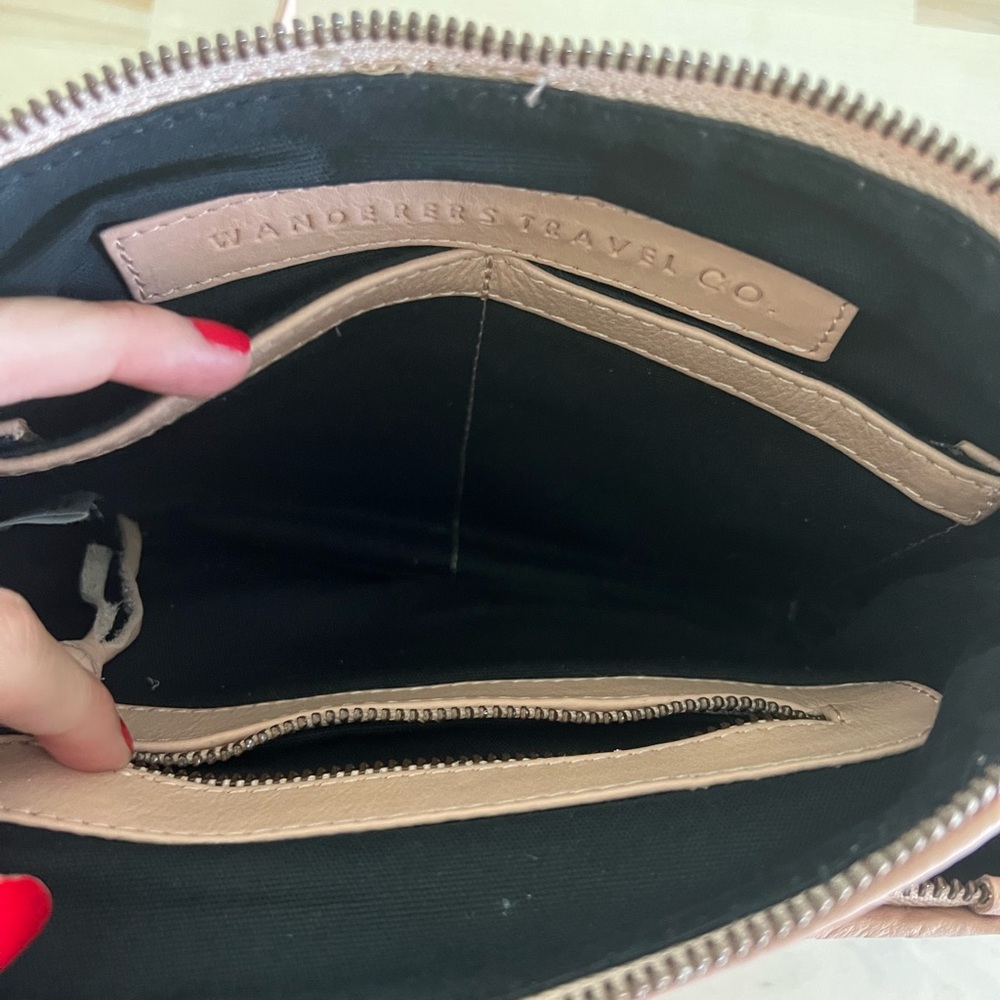 NWOT Wanderers Blush Woven Crossbody Bag - Picture 13 of 14